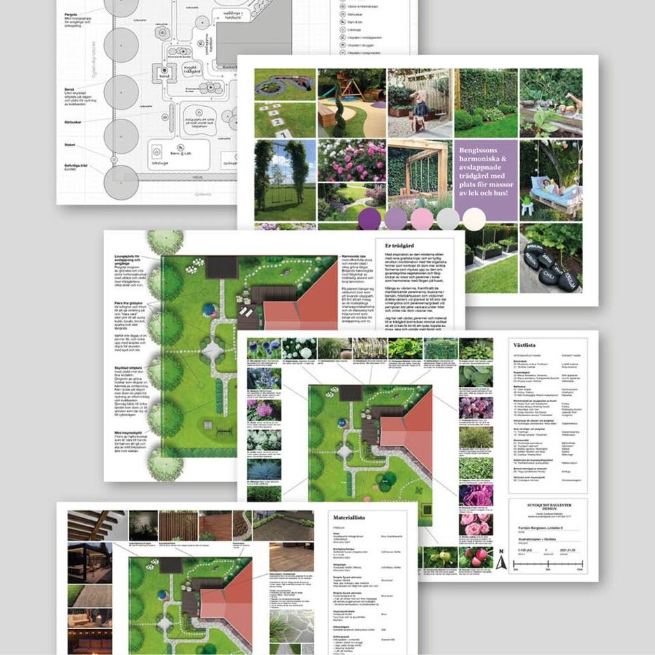 Exempel på material i Stora Designpaketet
